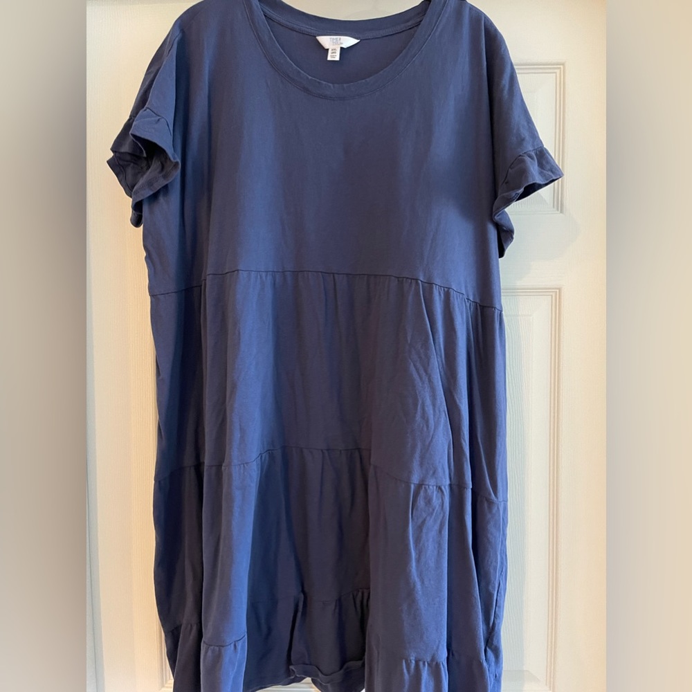 Plum Color Time and Tru Dress Never Worn Short Sleeve